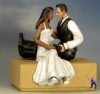 sitting cake topper